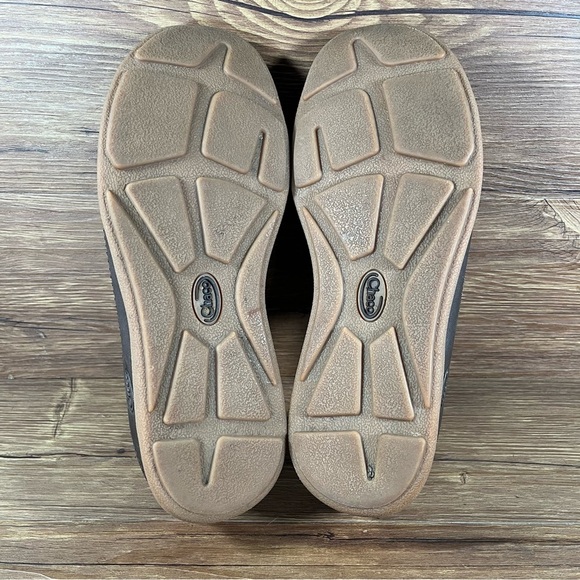 CHACO Montrose Red Leather Slip-On Loafers Shoes Men’s Size 9 - Picture 7 of 10